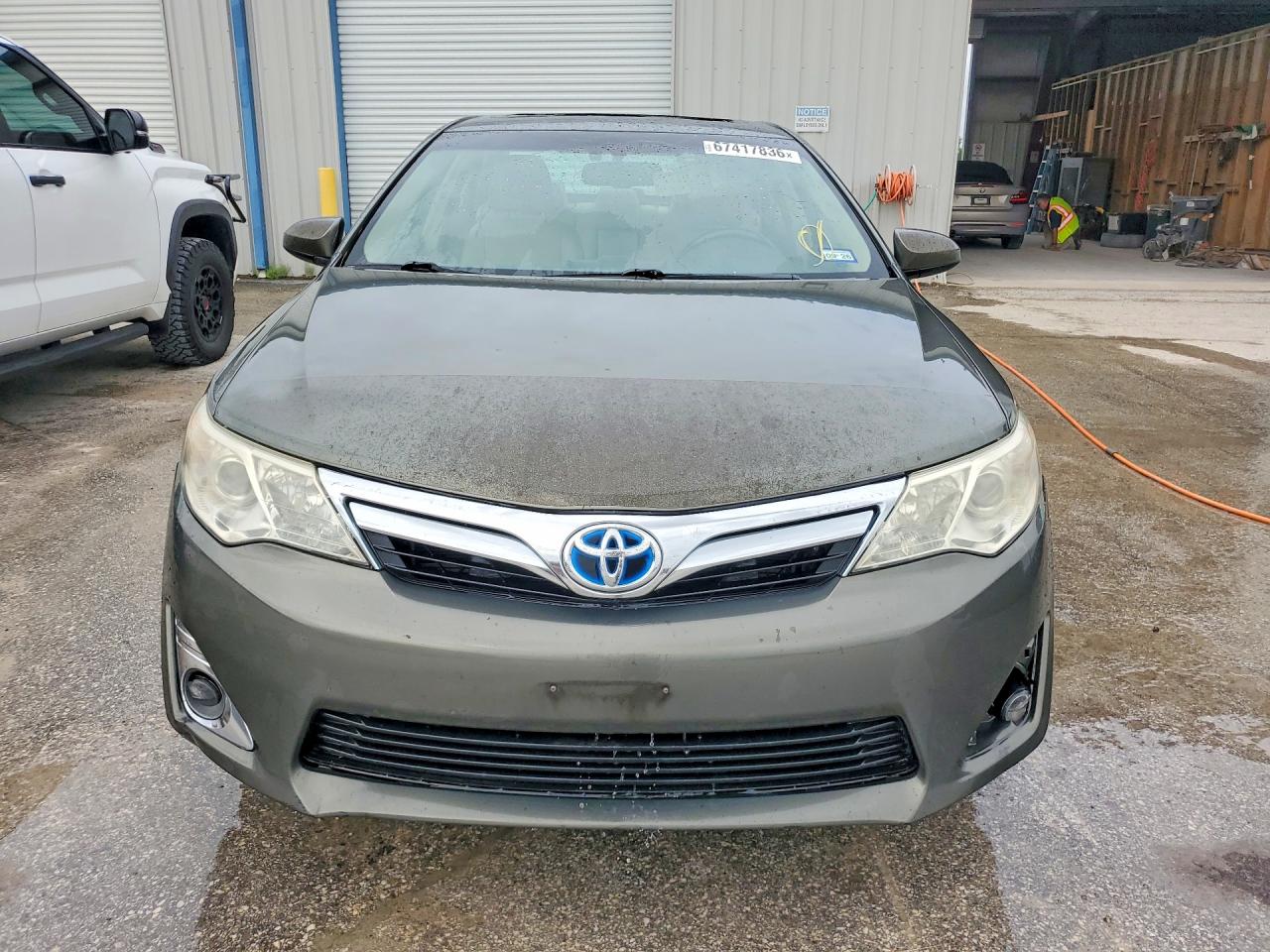 2014 Toyota Camry Hybrid Xle Gray vin: 4T1BD1FK3EU131043