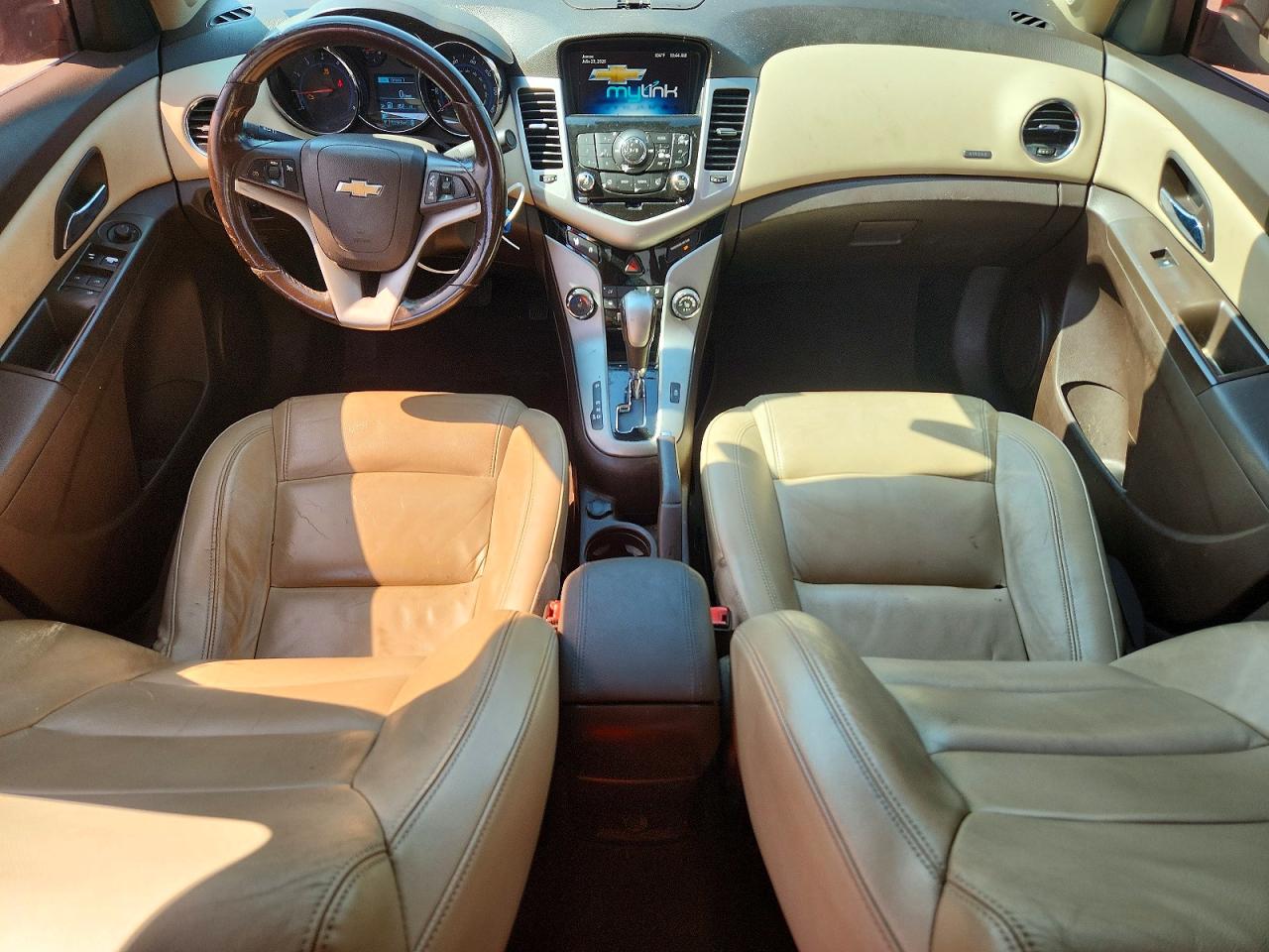 2014 Chevrolet Cruze Lt Red vin: 1G1PE5SB6E7300256