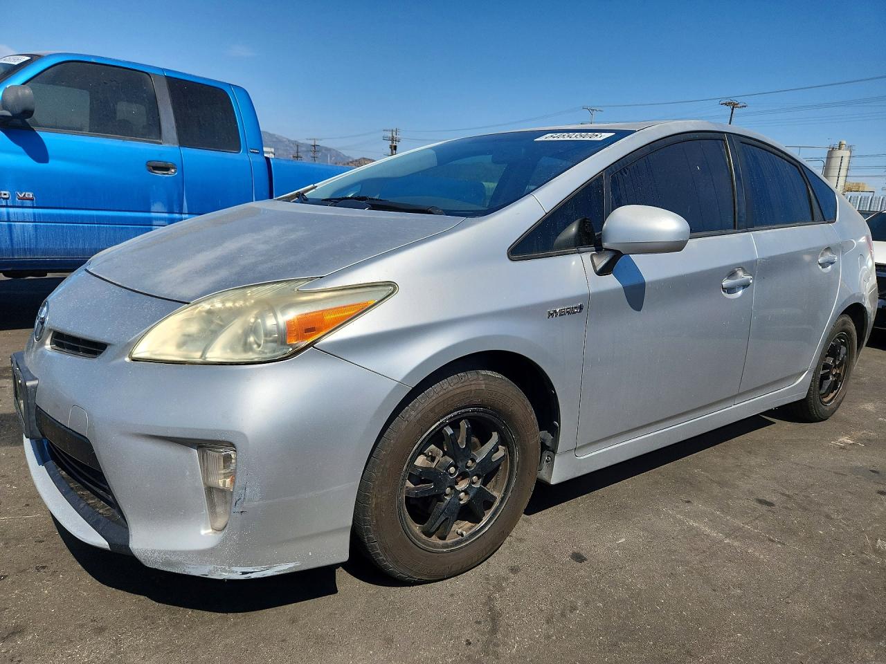 2012 Toyota Prius Two Gray vin: JTDKN3DU7C1529209