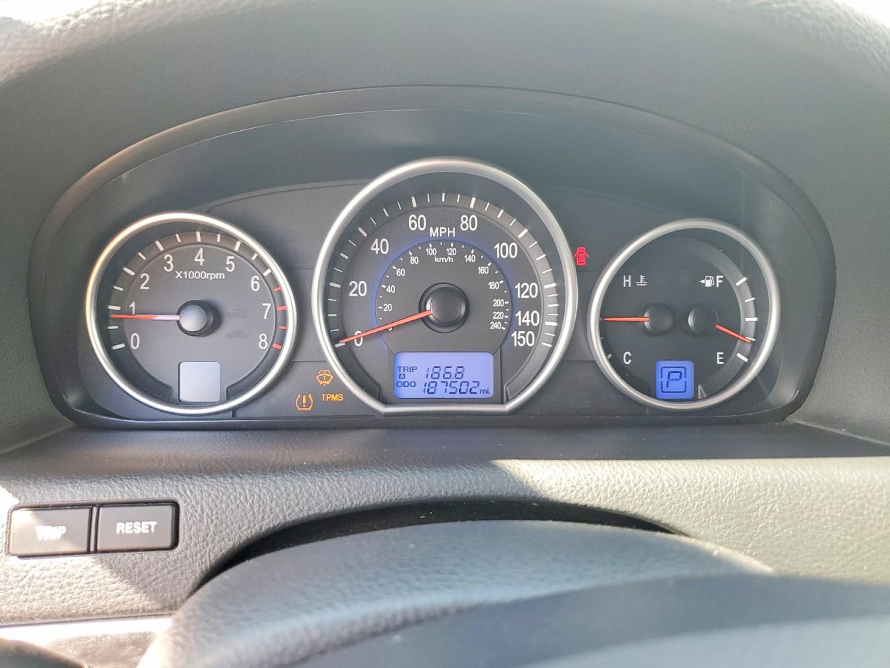 2008 Hyundai Veracruz Gls Black vin: KM8NU73CX8U073868