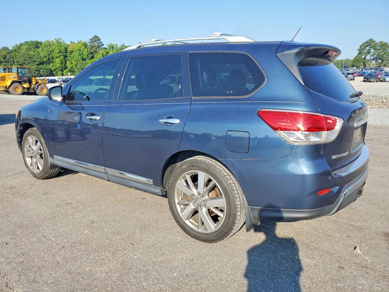 2013 Nissan Pathfinder S Blue vin: 5N1AR2MN4DC690184