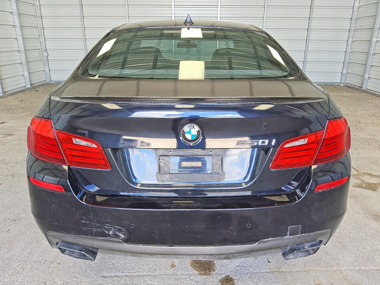 2011 Bmw 550 I Black vin: WBAFR9C50BDV58161