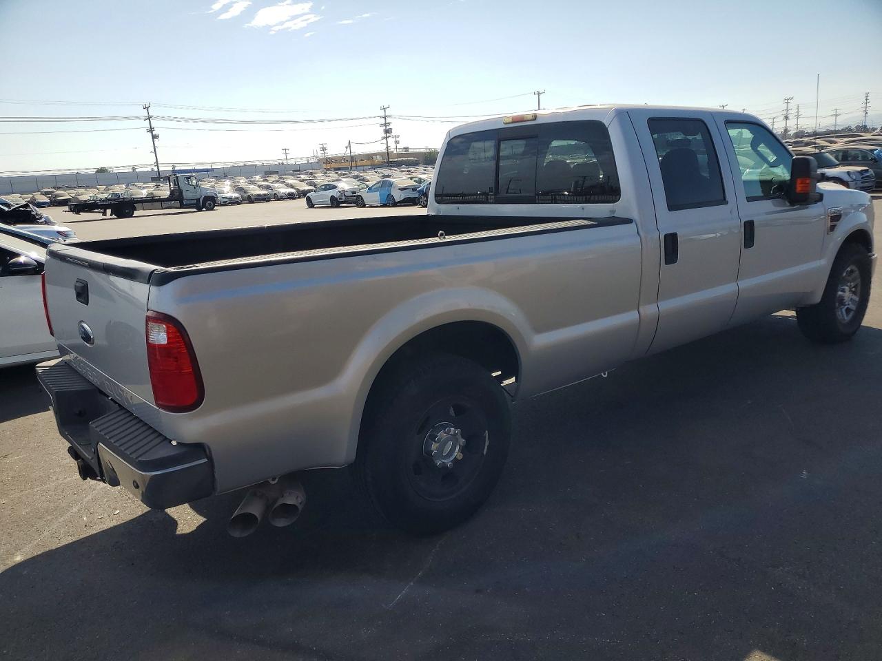 2008 Ford F250 Super Duty Серебряный vin: 1FTSW20R38EC56553