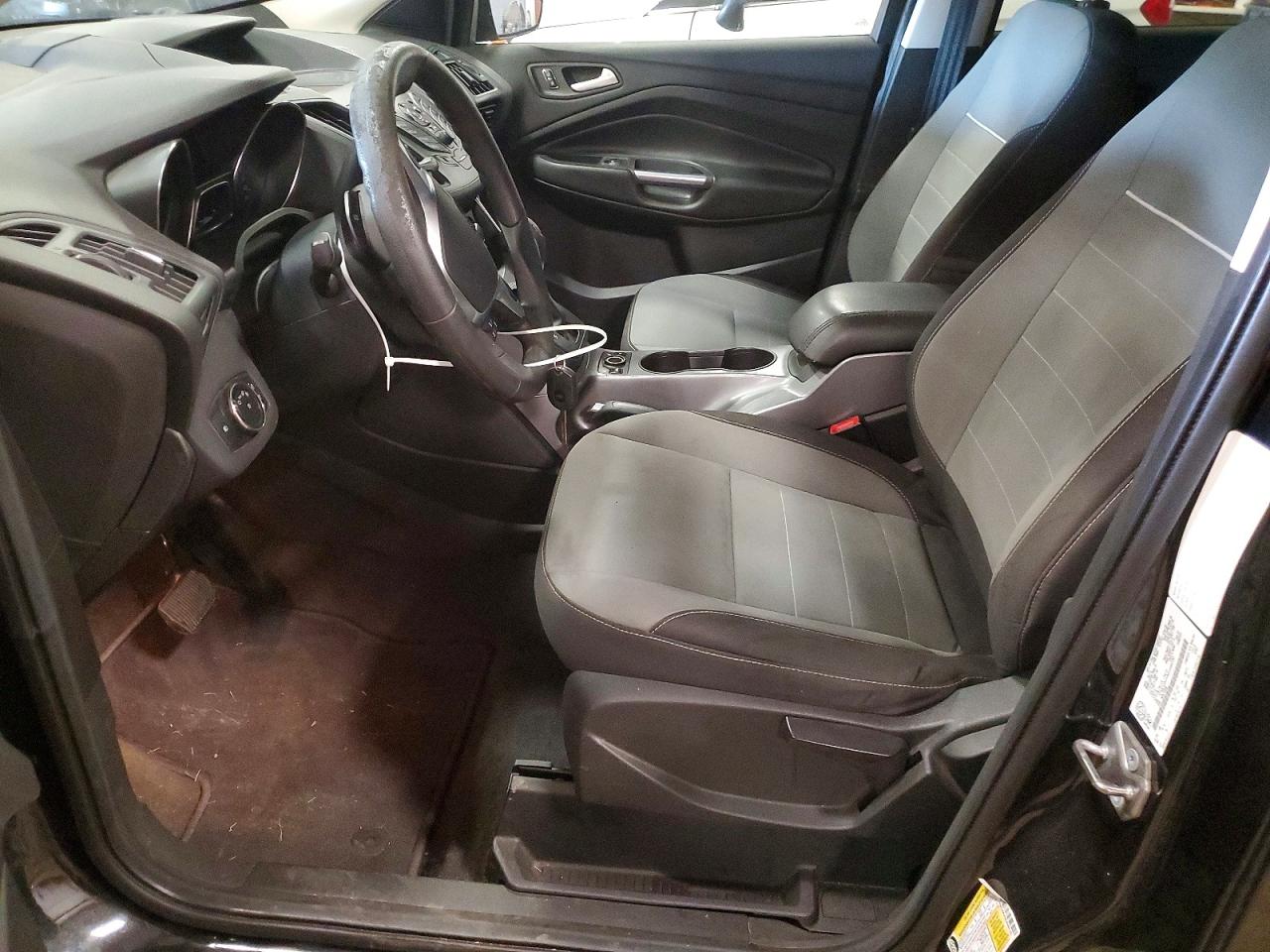 2014 Ford Escape Se Black vin: 1FMCU9GX8EUD89720