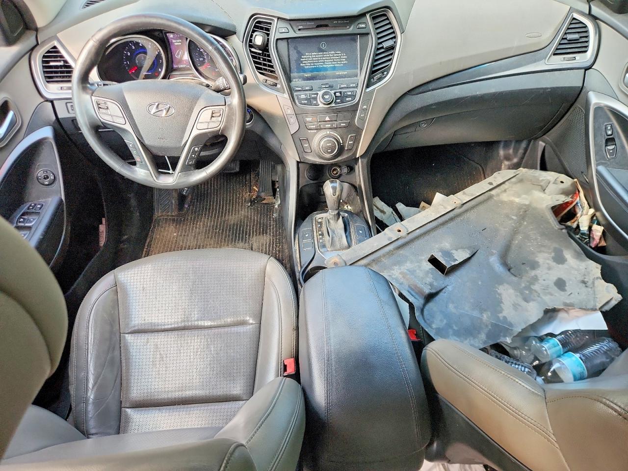 2013 Hyundai Santa Fe Sport 2.4l Gray vin: 5XYZU3LB9DG096737