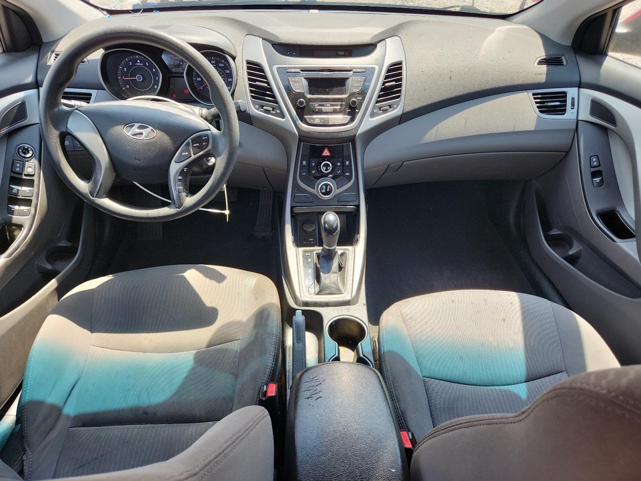 2014 Hyundai Elantra Se Burgundy vin: 5NPDH4AE2EH543081