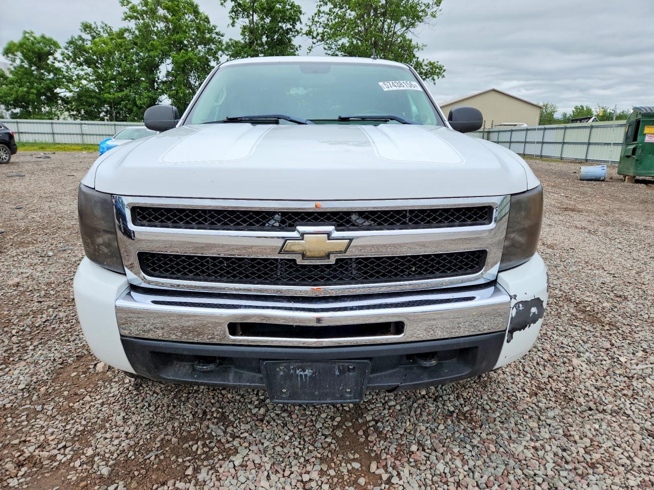 2011 Chevrolet Silverado K1500 Ls Белый vin: 1GCRKREA2BZ446172