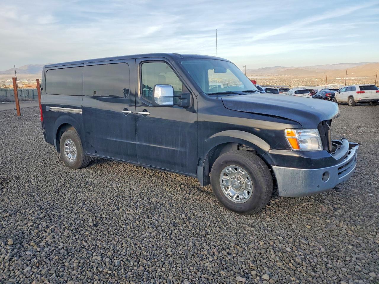2020 Nissan Nv 3500 Hd Sl Black vin: 5BZAF0AA0LN851619