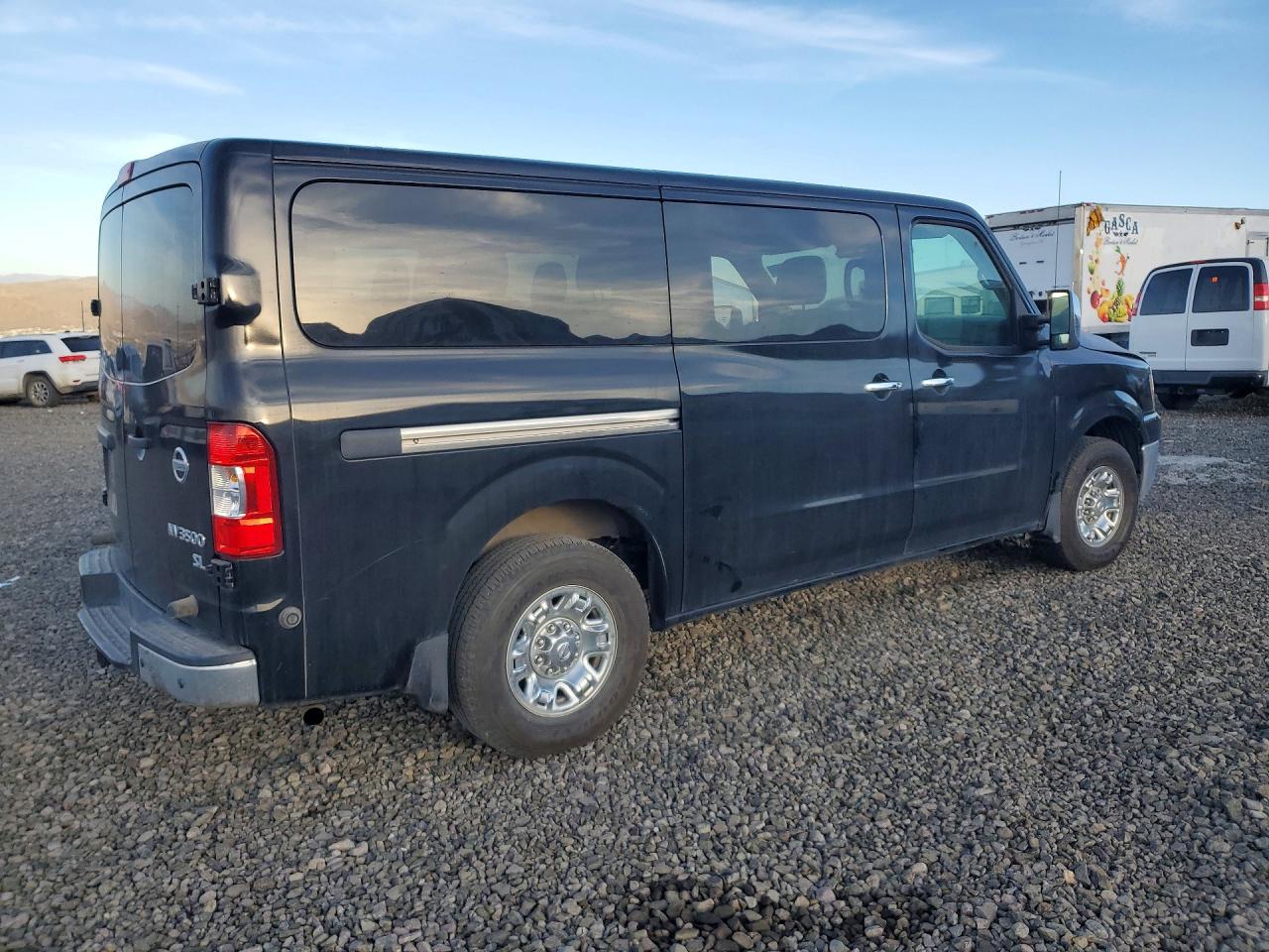 2020 Nissan Nv 3500 Hd Sl Black vin: 5BZAF0AA0LN851619