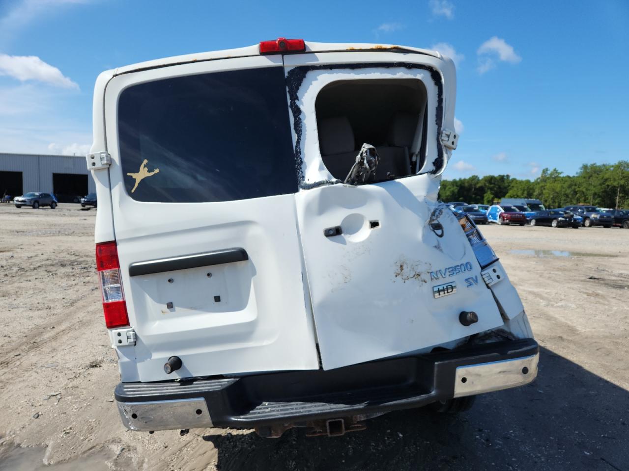 2012 Nissan Nv 3500 S White vin: 5BZAF0AA1CN200564