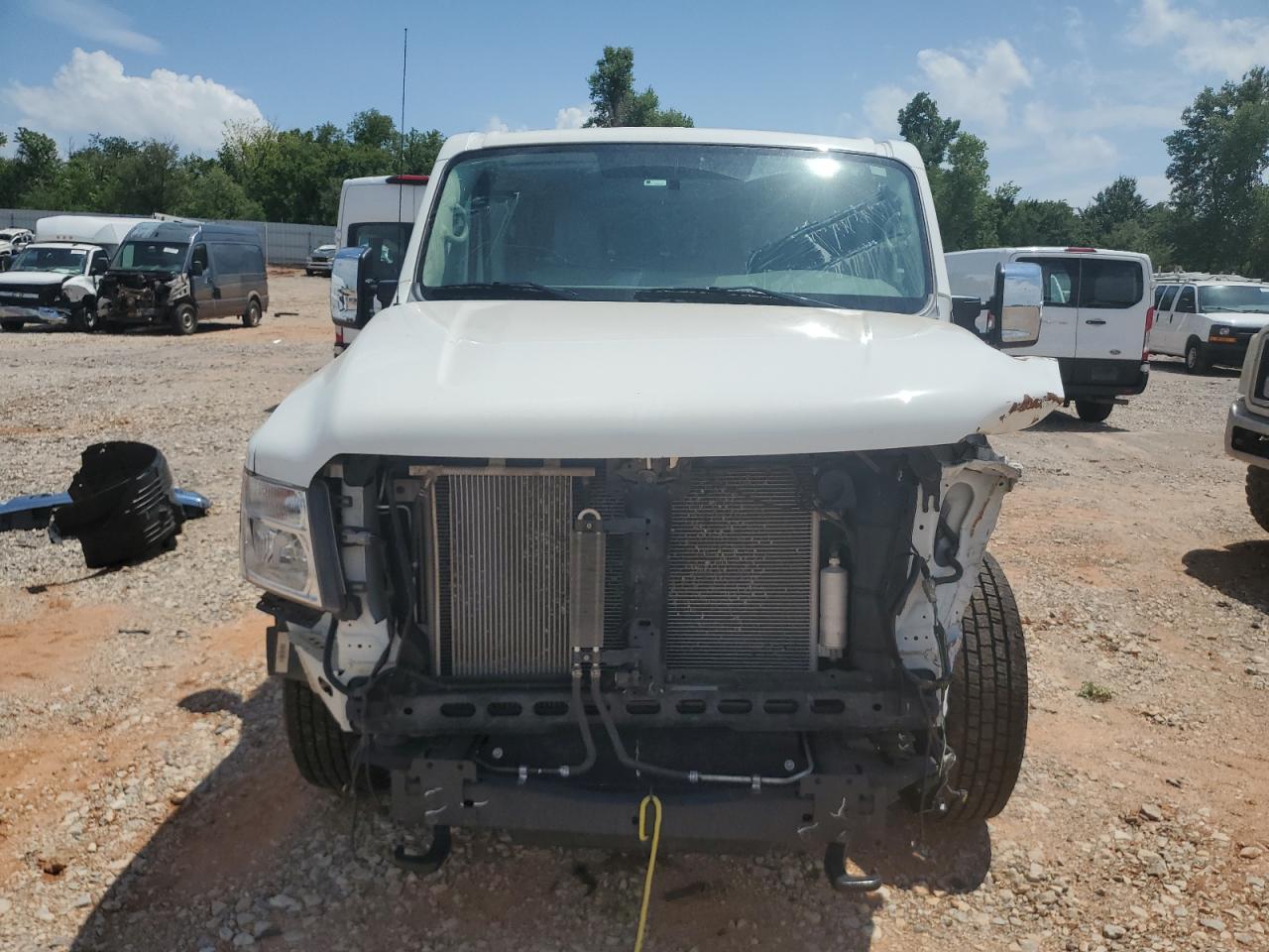 2018 Nissan Nv White vin: 5BZAF0AA1JN853490