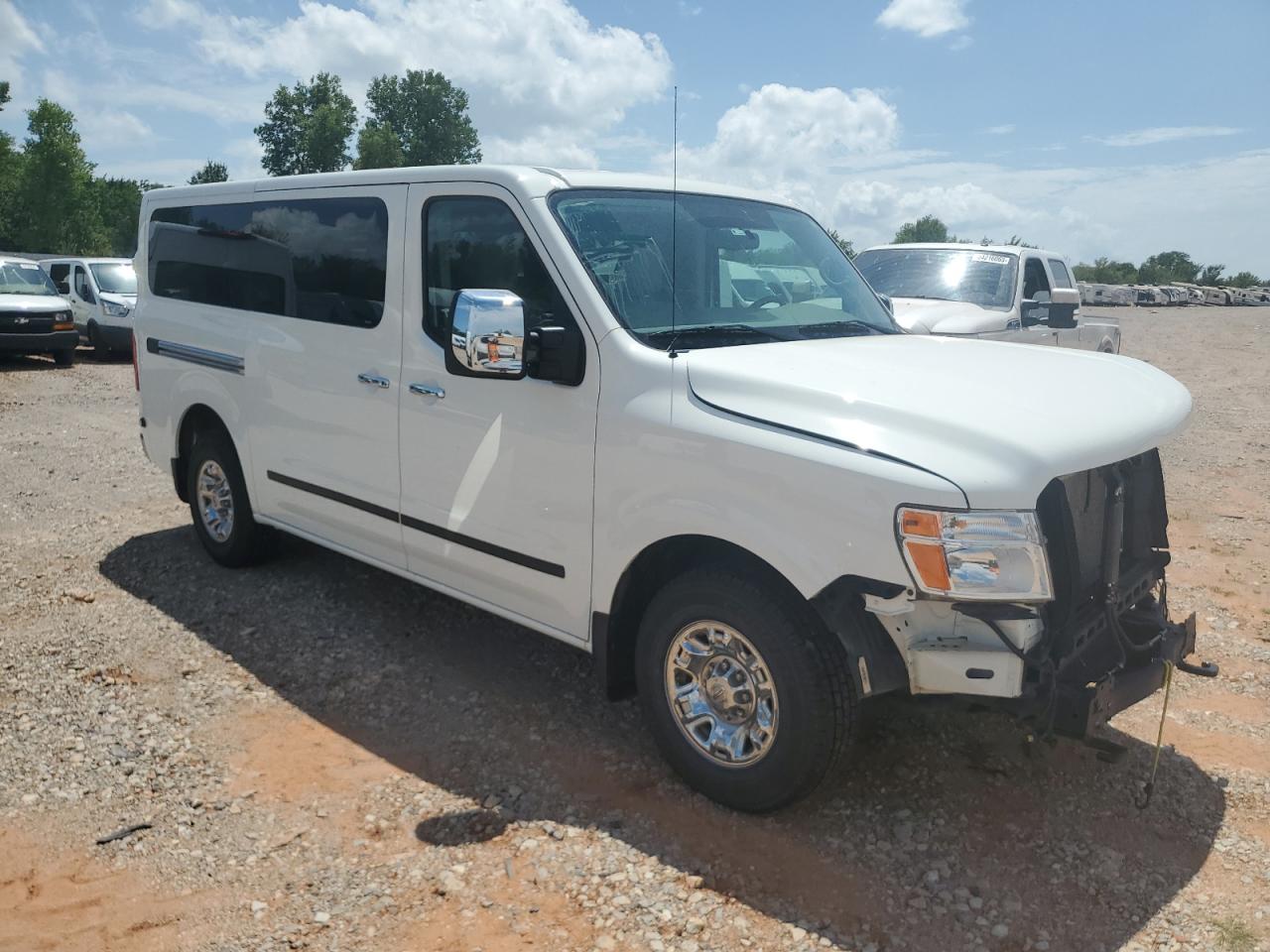 2018 Nissan Nv White vin: 5BZAF0AA1JN853490