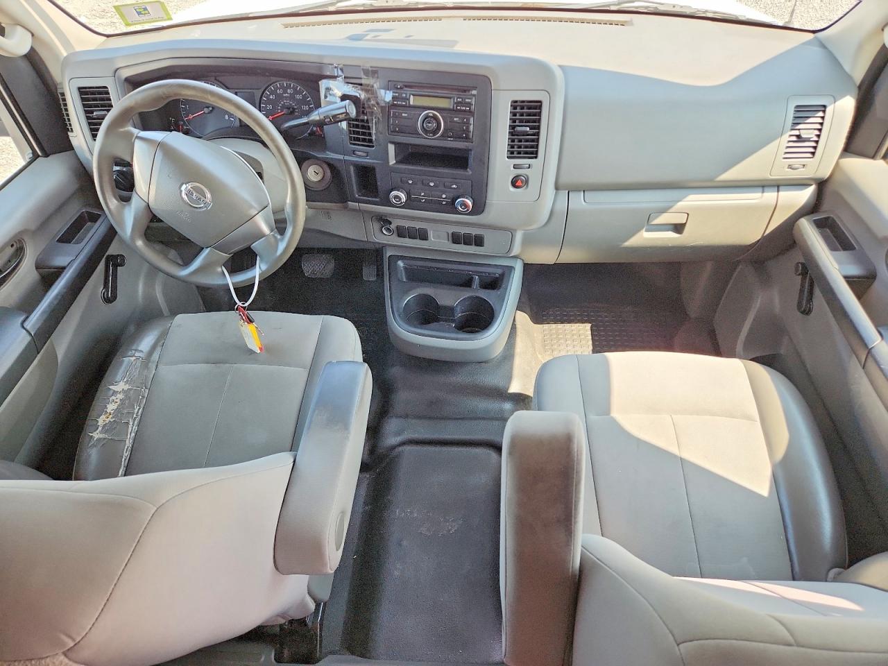 2012 Nissan Nv 3500 Hd S White vin: 5BZAF0AA2CN200699
