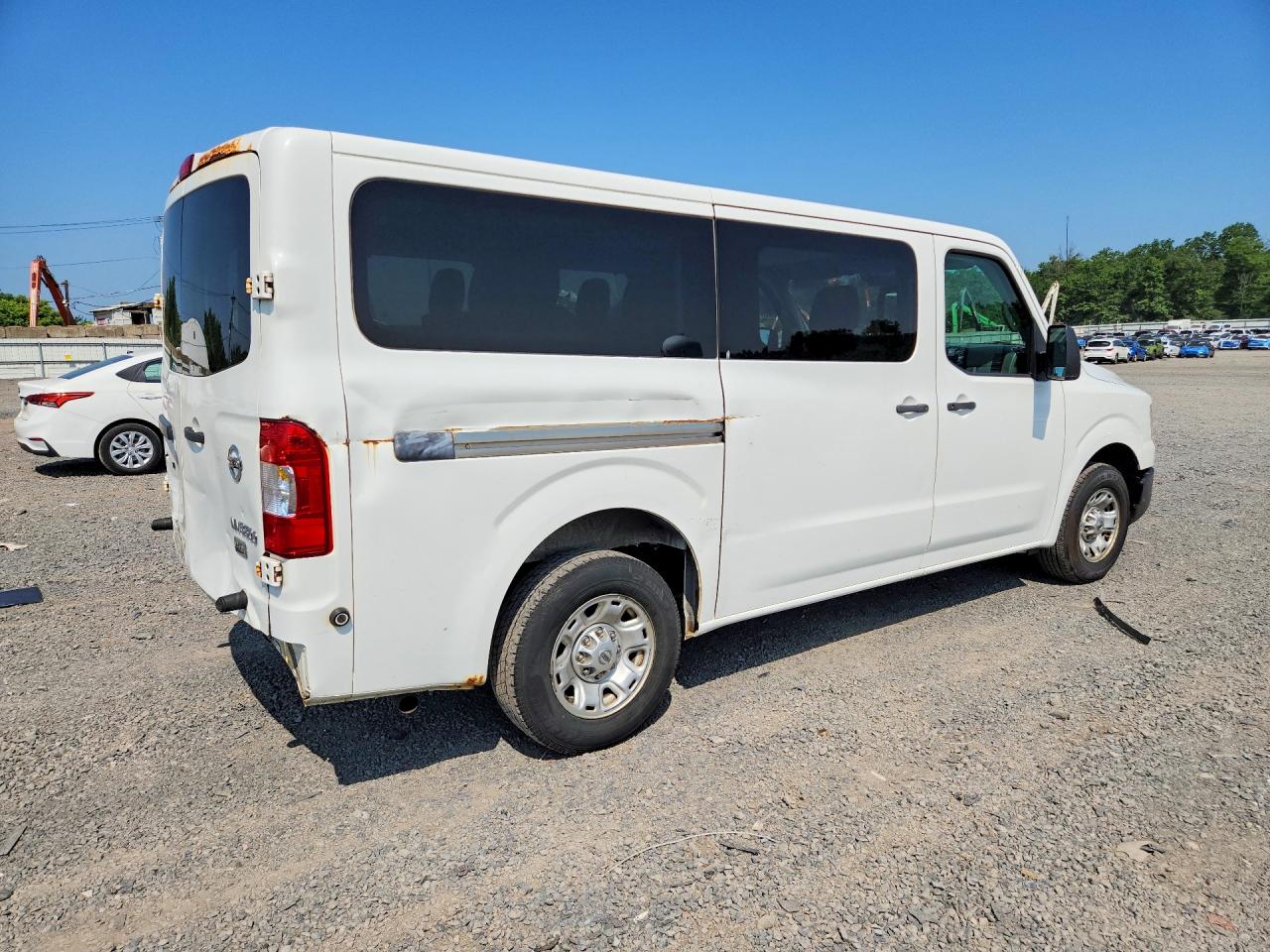 2012 Nissan Nv 3500 Hd S White vin: 5BZAF0AA2CN200699
