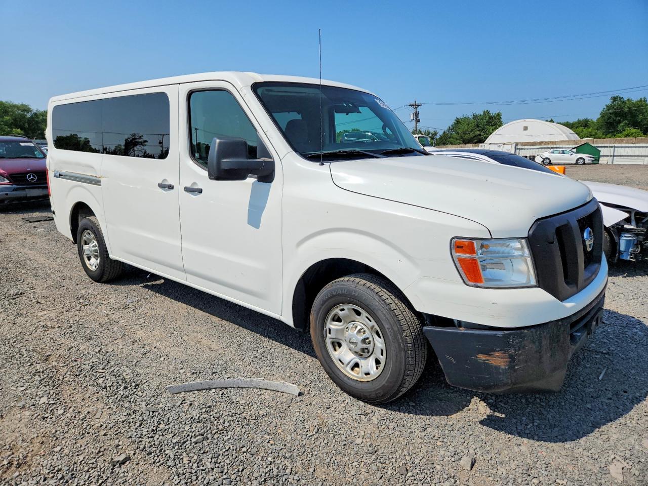 2012 Nissan Nv 3500 Hd S White vin: 5BZAF0AA2CN200699