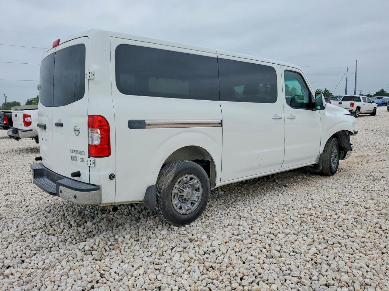 2013 Nissan Nv 3500 Hd S White vin: 5BZAF0AA6DN200397