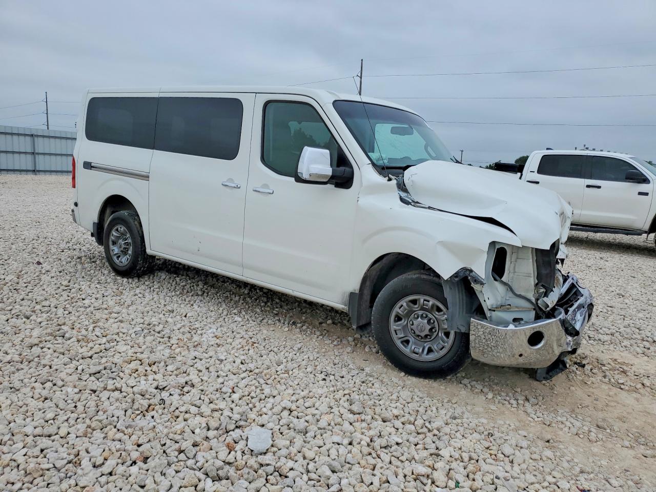2013 Nissan Nv 3500 Hd S White vin: 5BZAF0AA6DN200397