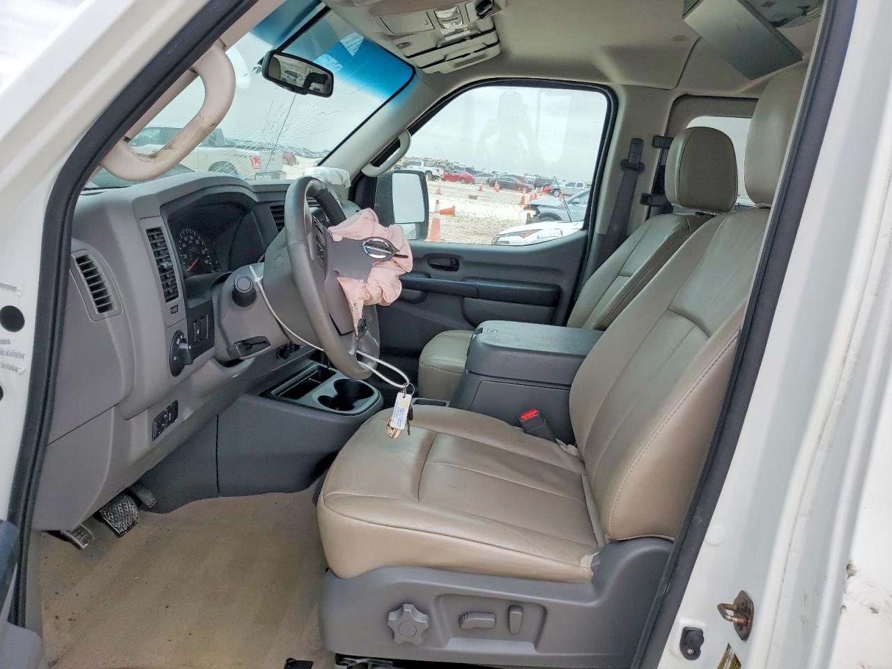 2013 Nissan Nv 3500 Hd S White vin: 5BZAF0AA6DN200397