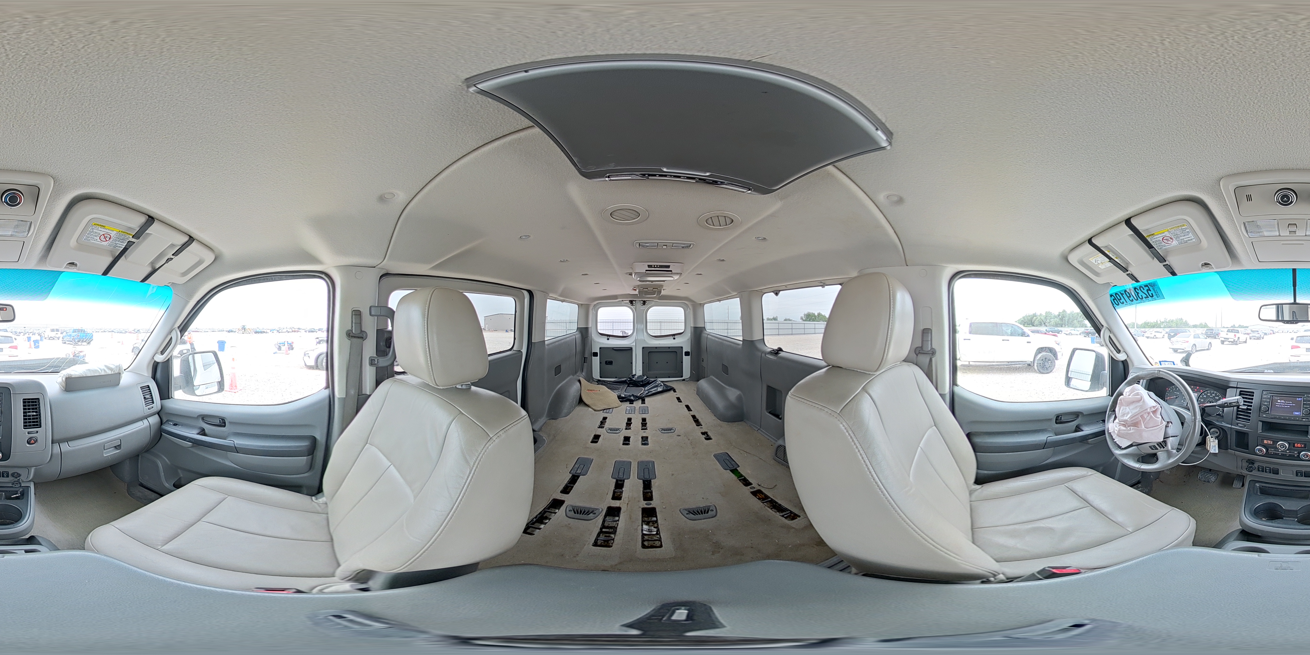 2013 Nissan Nv 3500 Hd S White vin: 5BZAF0AA6DN200397