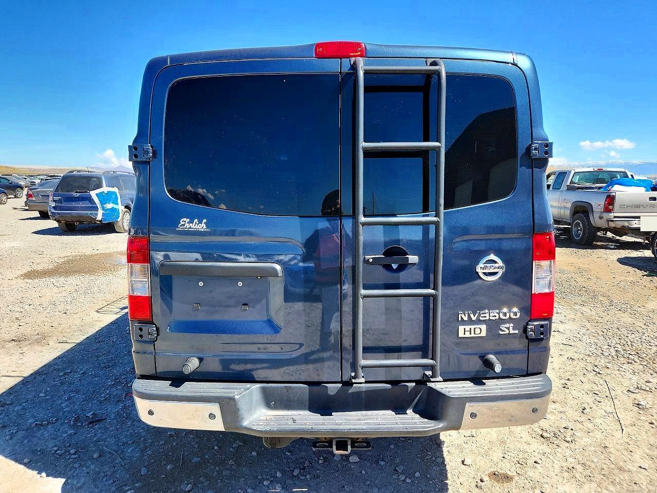 2013 Nissan Nv 3500 Hd S Blue vin: 5BZAF0AA8DN201972
