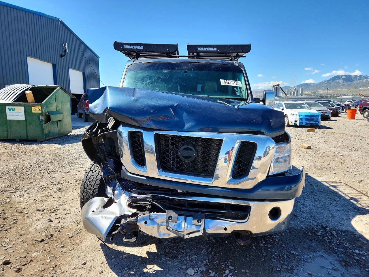 2013 Nissan Nv 3500 Hd S Blue vin: 5BZAF0AA8DN201972