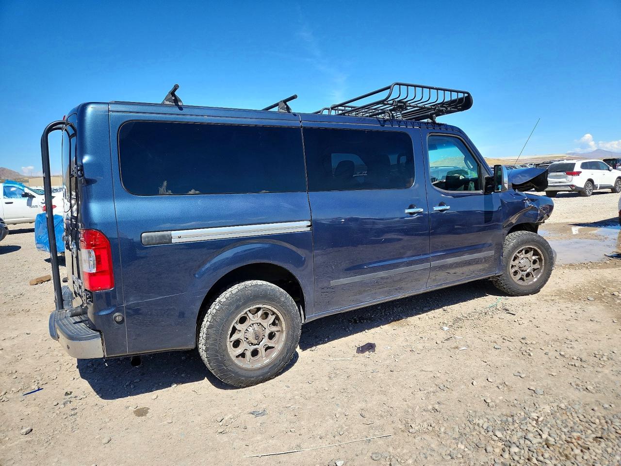 2013 Nissan Nv 3500 Hd S Blue vin: 5BZAF0AA8DN201972