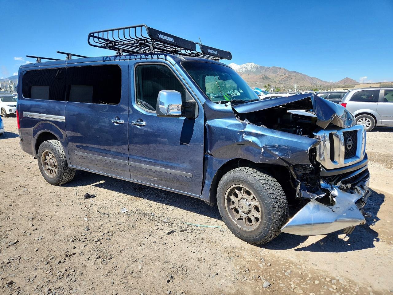 2013 Nissan Nv 3500 Hd S Blue vin: 5BZAF0AA8DN201972