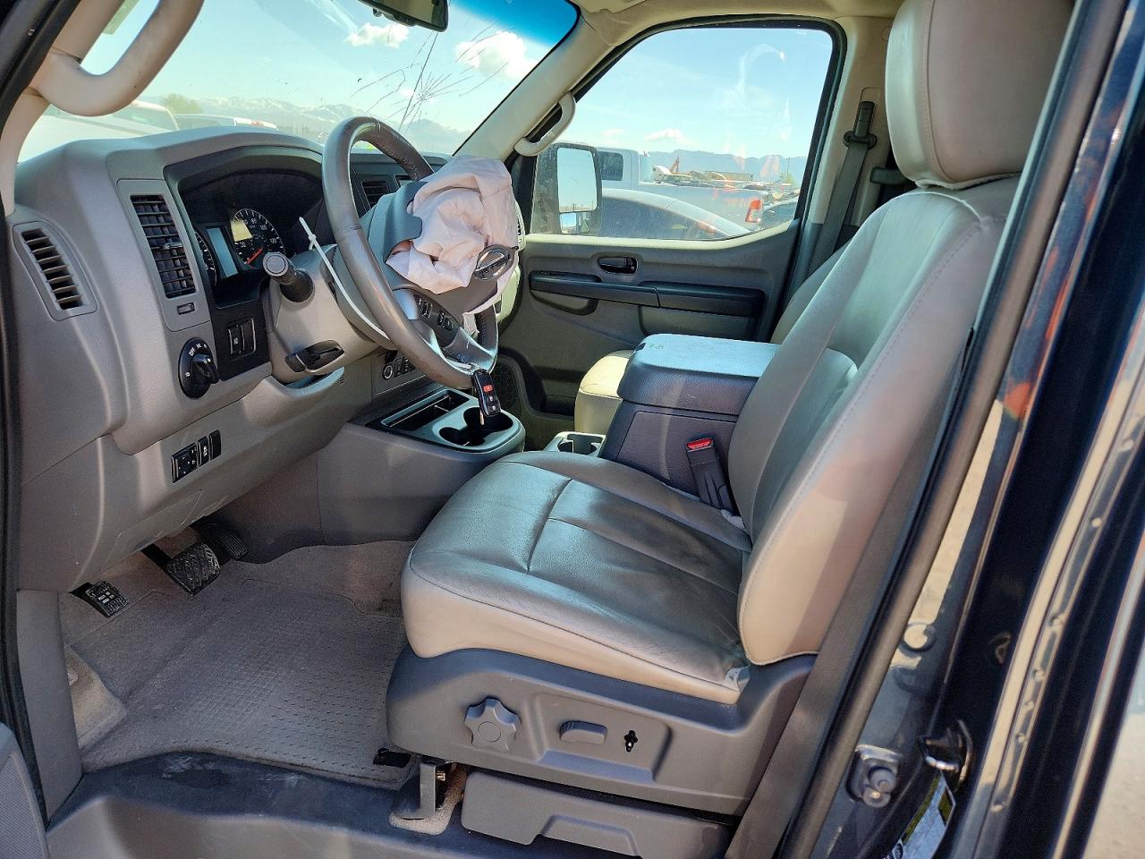 2013 Nissan Nv 3500 Hd S Blue vin: 5BZAF0AA8DN201972