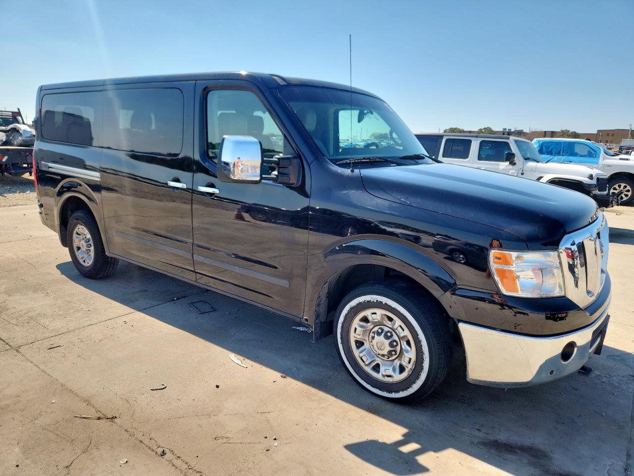 2013 Nissan Nv 3500 S Black vin: 5BZAF0AA8DN203172