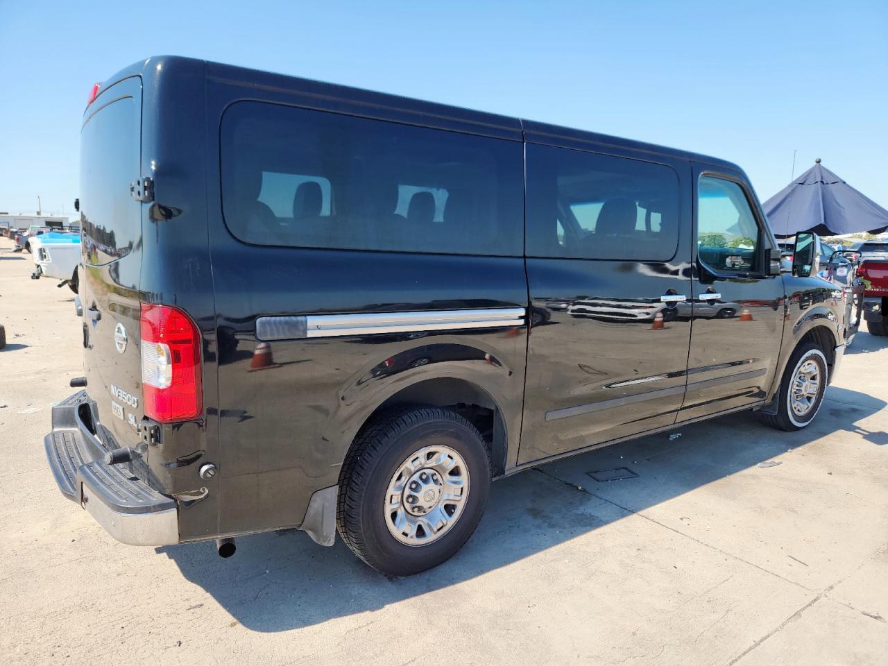 2013 Nissan Nv 3500 S Black vin: 5BZAF0AA8DN203172
