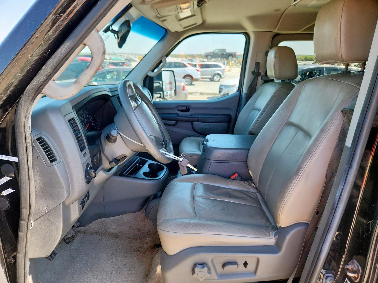 2013 Nissan Nv 3500 S Black vin: 5BZAF0AA8DN203172