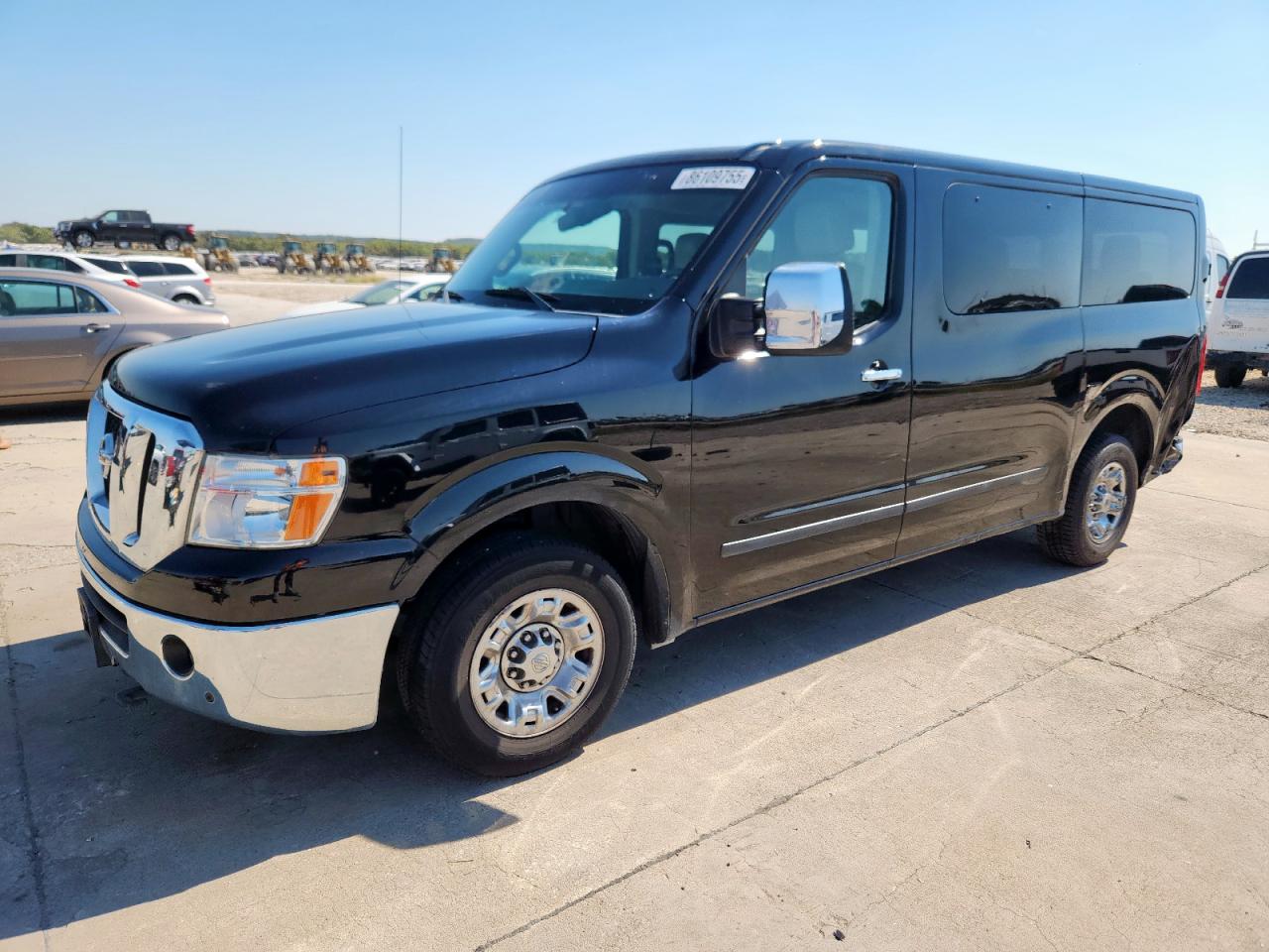 2013 Nissan Nv 3500 S Black vin: 5BZAF0AA8DN203172