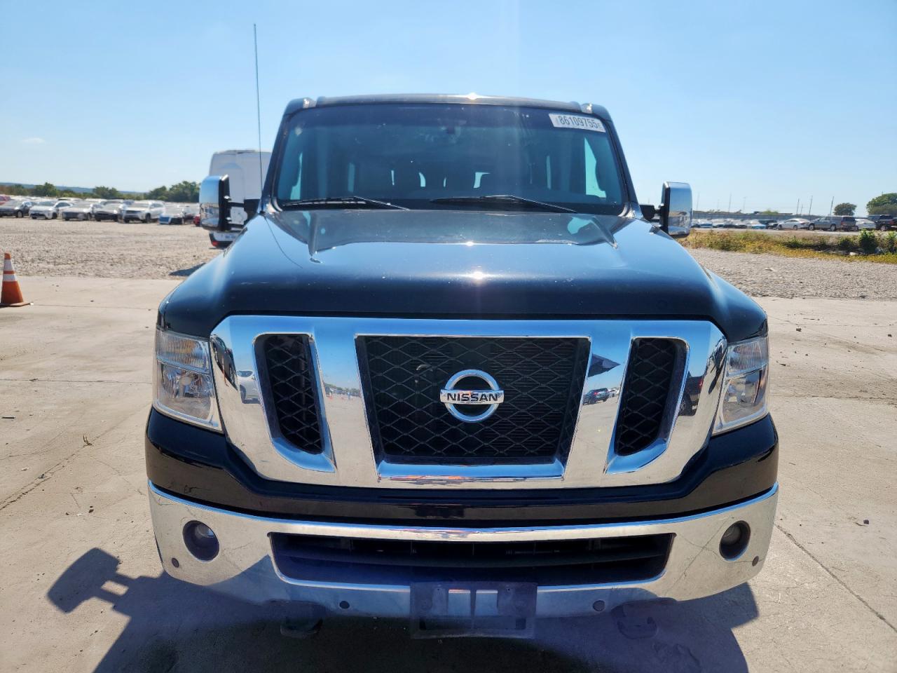 2013 Nissan Nv 3500 S Black vin: 5BZAF0AA8DN203172