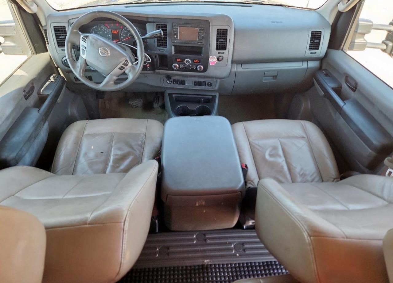 2013 Nissan Nv 3500 S Black vin: 5BZAF0AA8DN203172