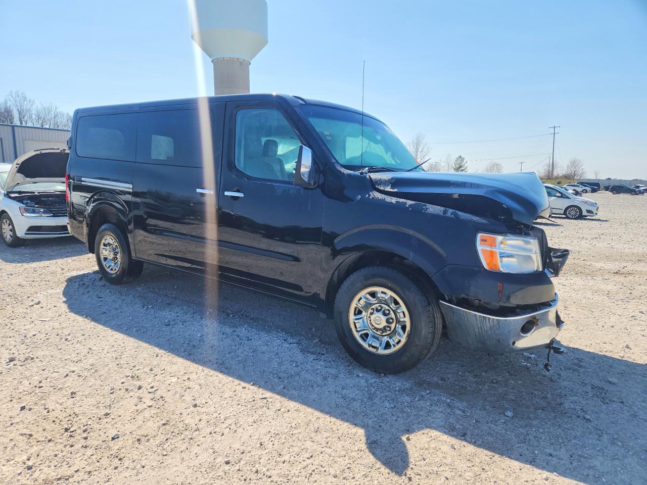 2015 Nissan Nv 3500 Hd Sl Black vin: 5BZAF0AA8FN850657