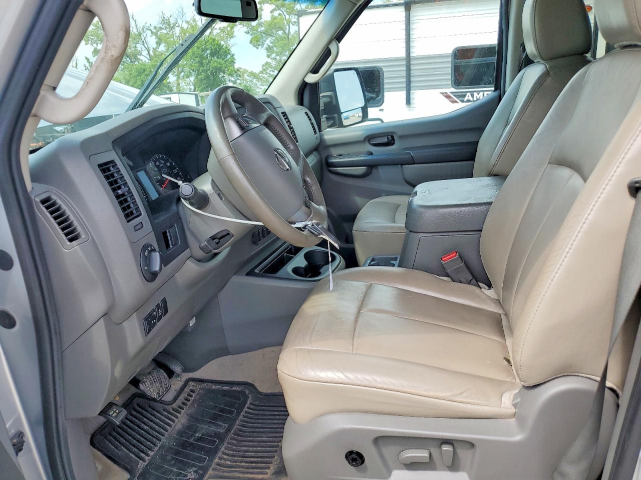 2014 Nissan Nv 3500 Hd S Silver vin: 5BZAF0AA9EN162293