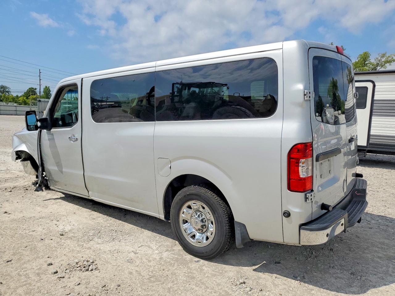 2014 Nissan Nv 3500 Hd S Silver vin: 5BZAF0AA9EN162293