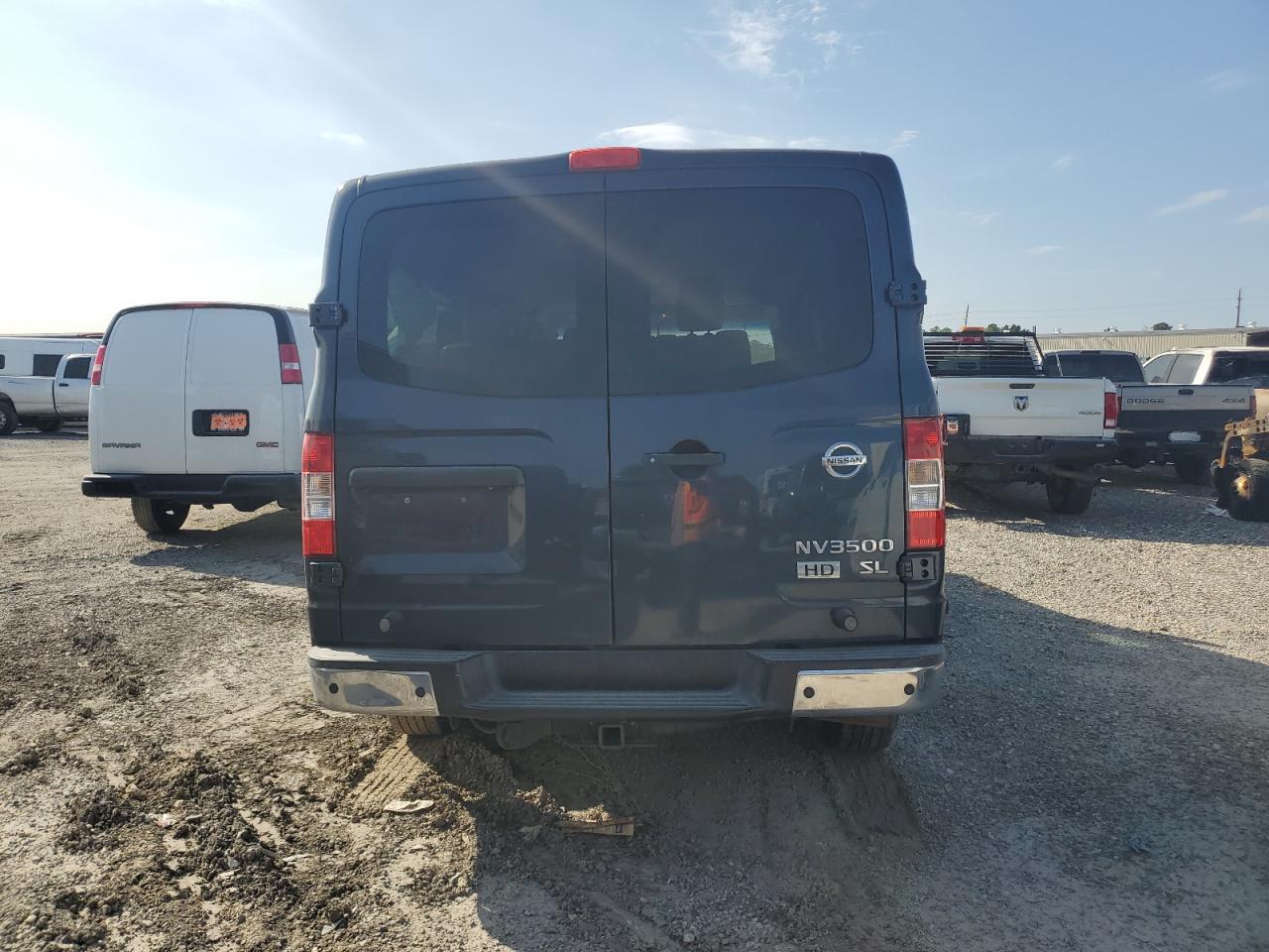 2015 Nissan Nv 3500 S Blue vin: 5BZAF0AA9FN851493