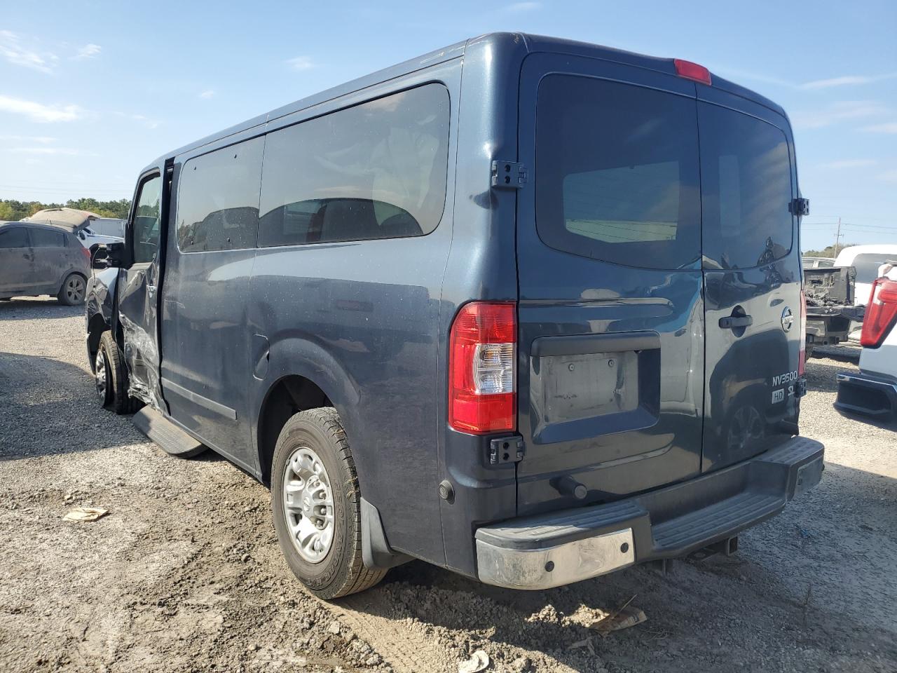 2015 Nissan Nv 3500 S Blue vin: 5BZAF0AA9FN851493