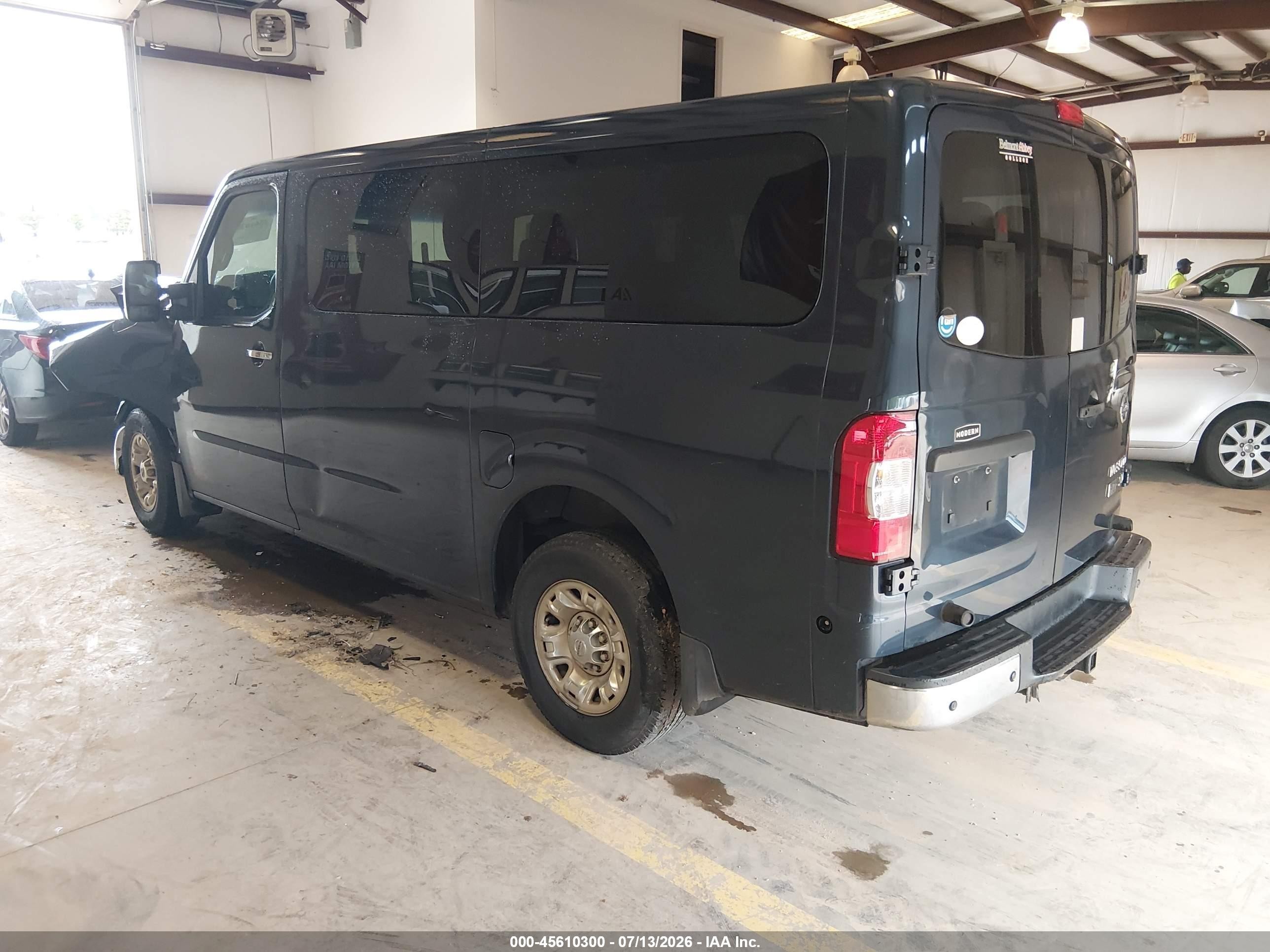 2015 Nissan Nv Passenger Nv3500 Hd Sv V8 Navy vin: 5BZAF0AA9FN852675
