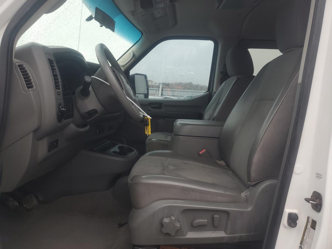 2018 Nissan Nv 3500 S White vin: 5BZBF0AA4JN850314