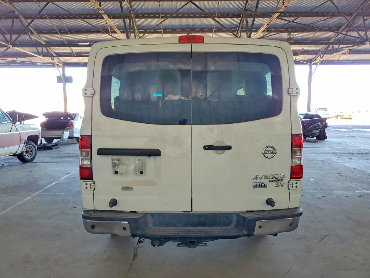 2013 Nissan Nv 3500 Hd S White vin: 5BZBF0AAXDN201296