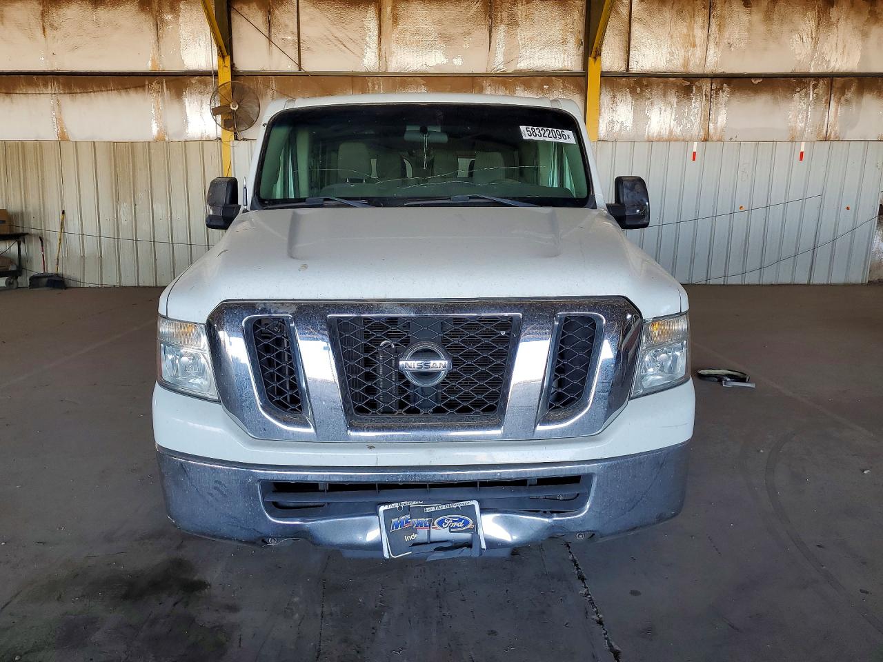 2013 Nissan Nv 3500 Hd S White vin: 5BZBF0AAXDN201296