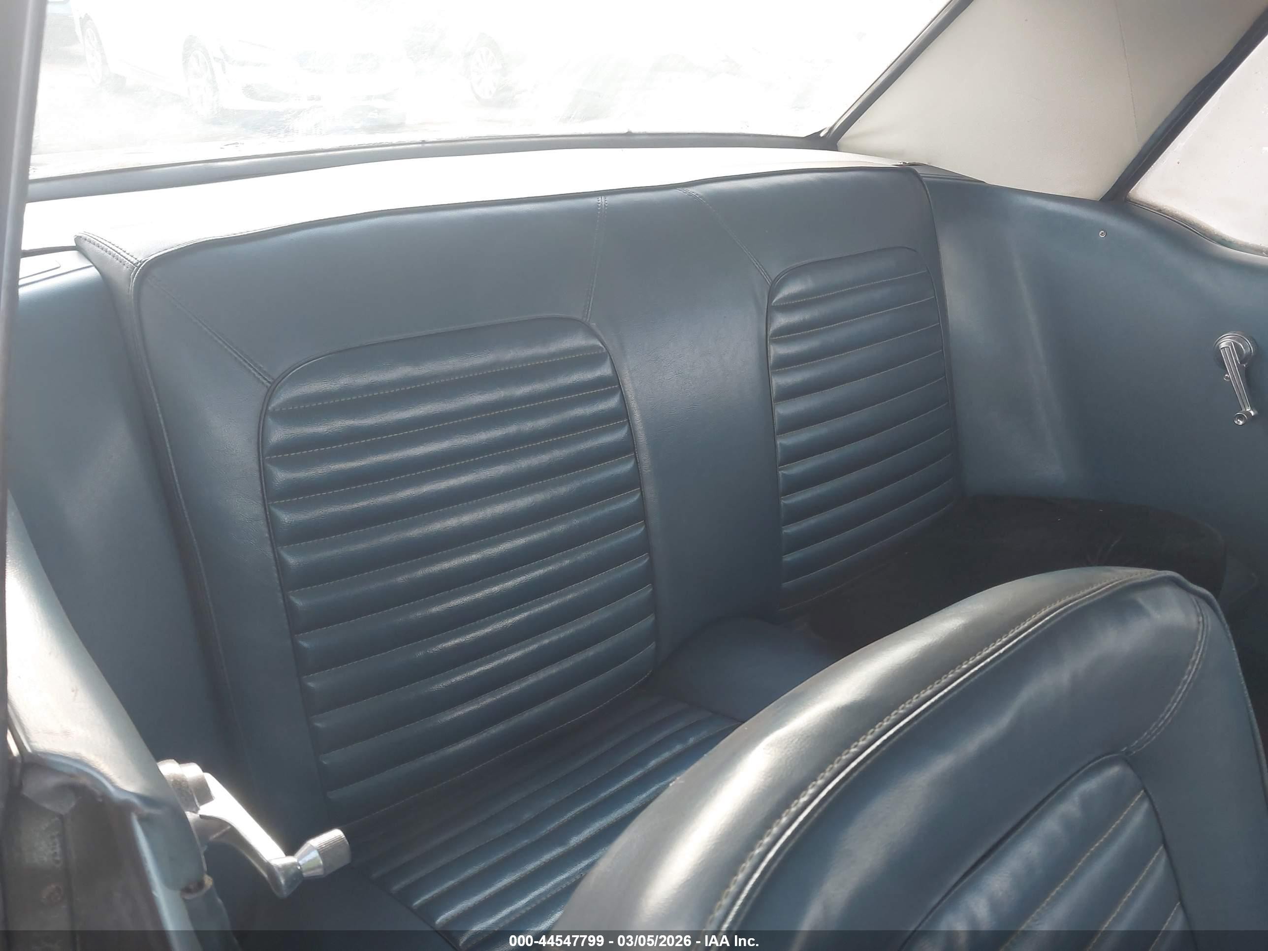 1965 Ford Mustang   Синий vin: 5F07C792835      