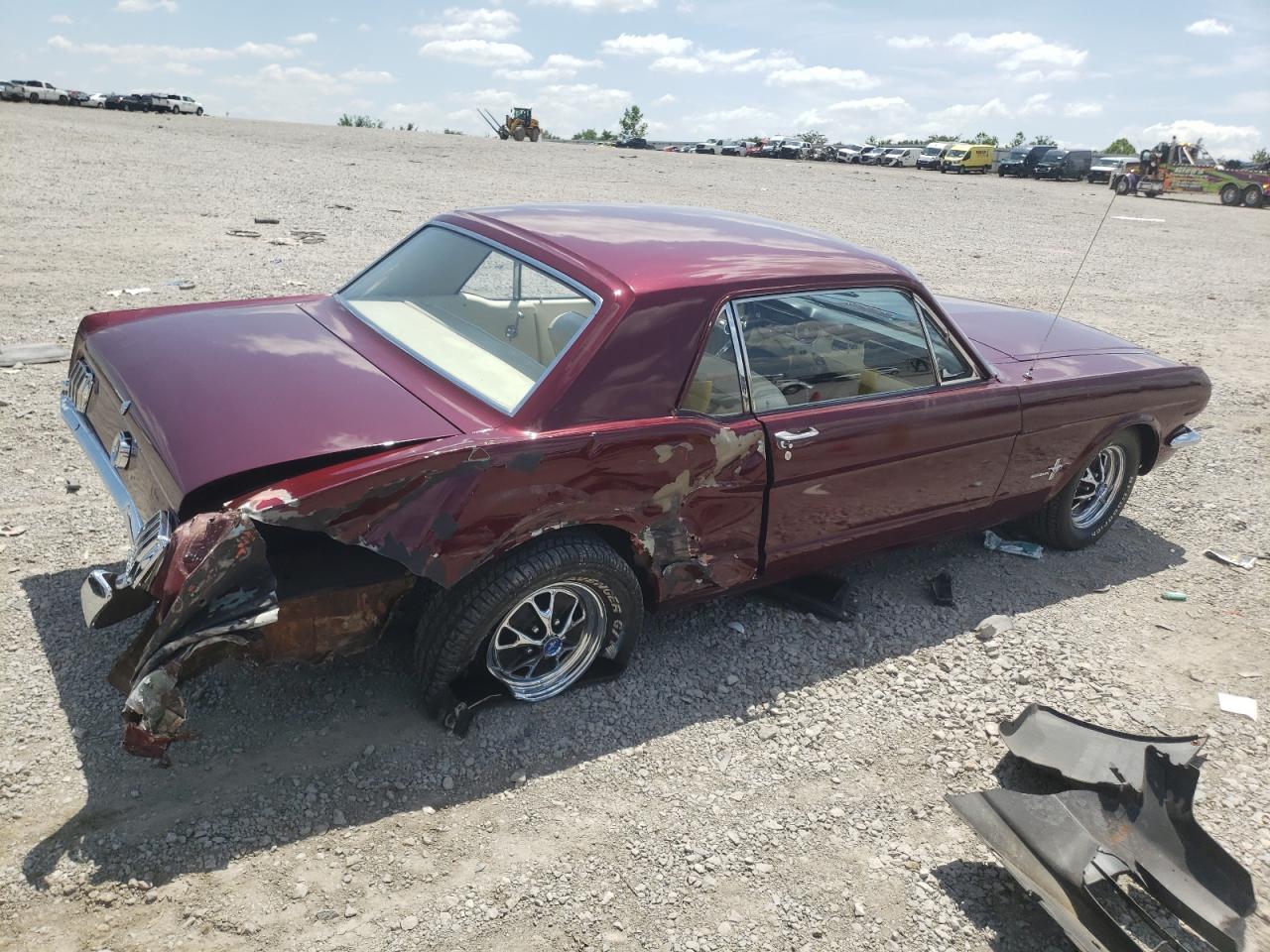 1965 Ford Uk Burgundy vin: 5F07T131043