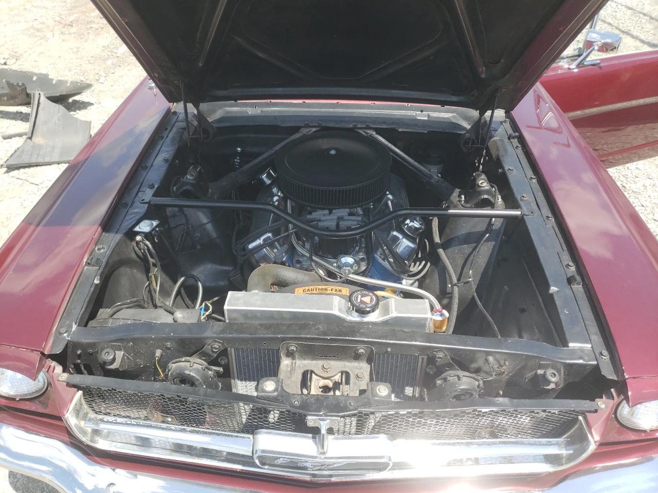 1965 Ford Uk Burgundy vin: 5F07T131043