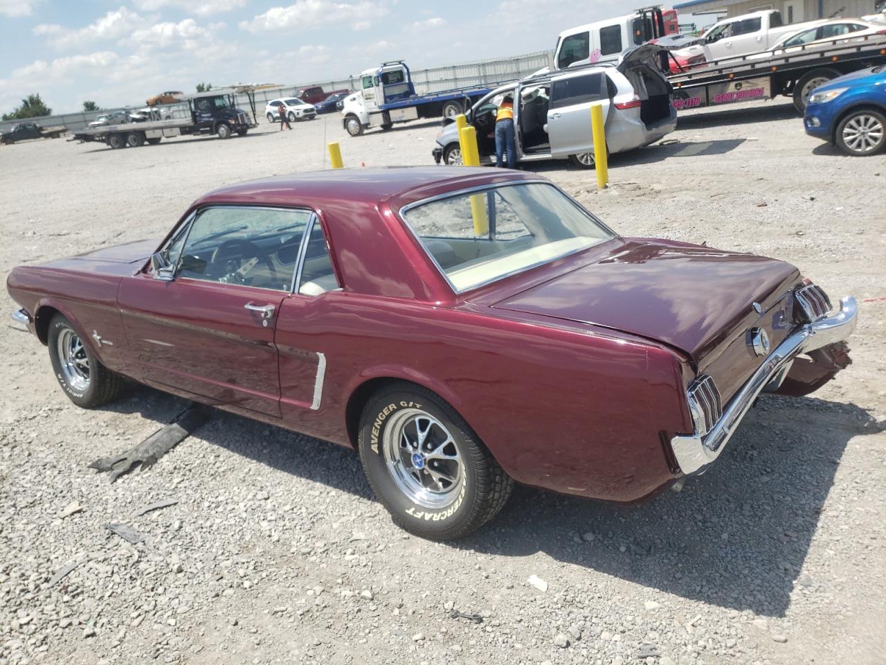 1965 Ford Uk Burgundy vin: 5F07T131043