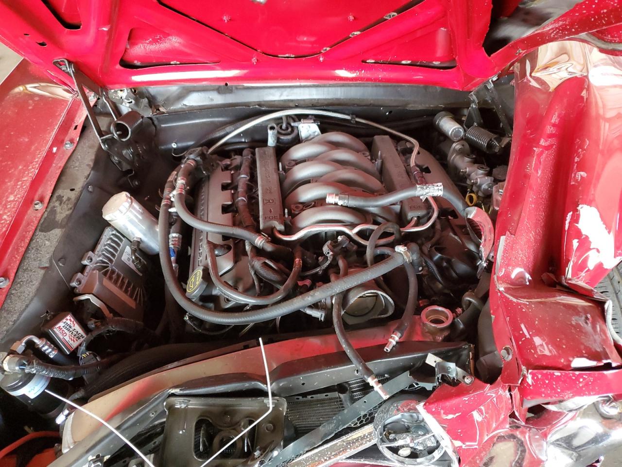 1965 Ford Uk Red vin: 5F09C792657