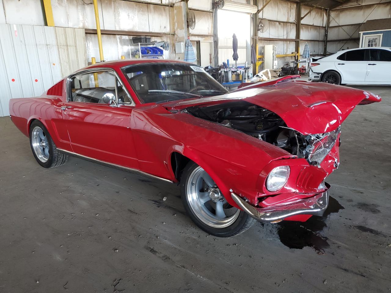 1965 Ford Uk Red vin: 5F09C792657