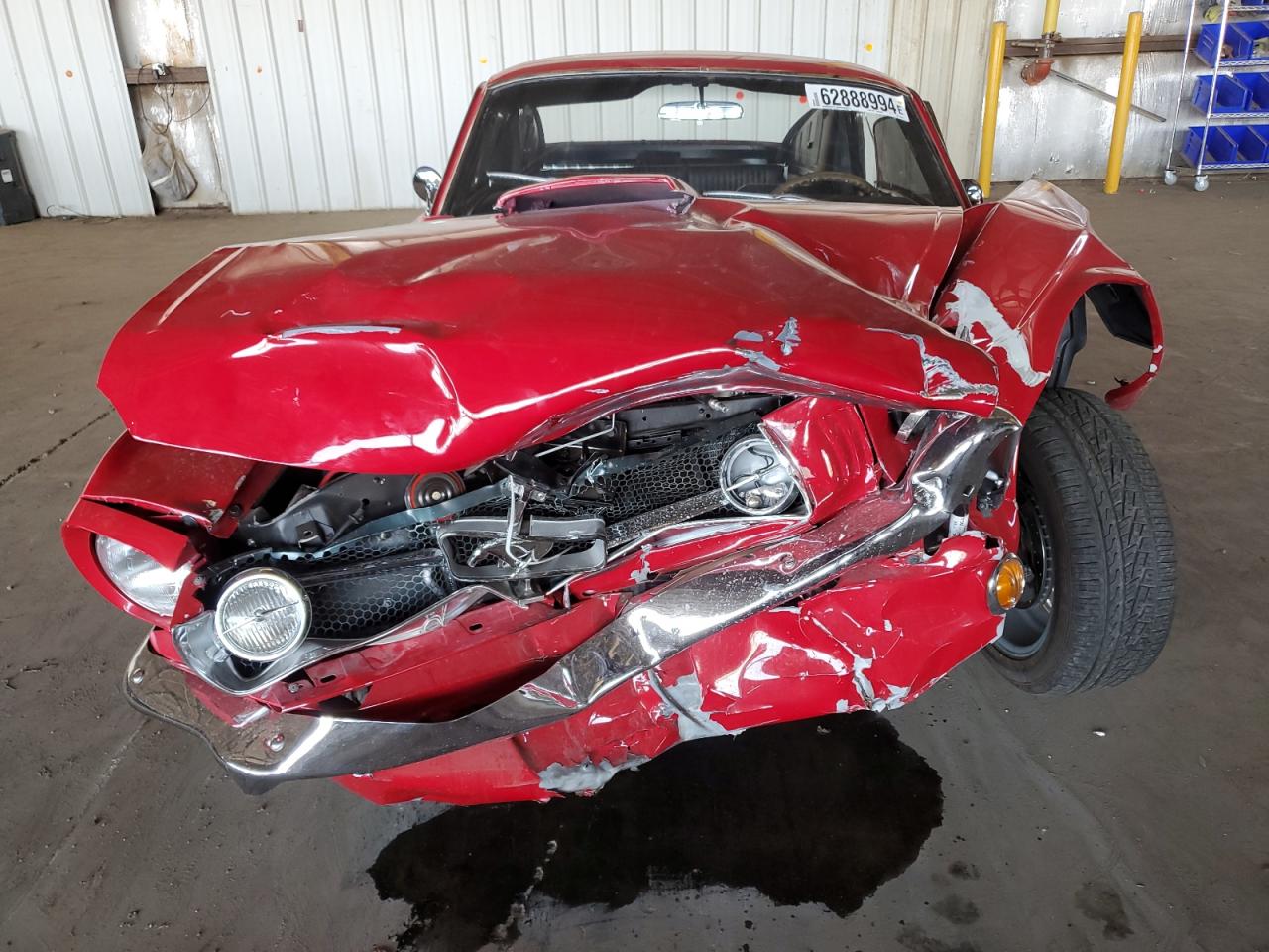 1965 Ford Uk Red vin: 5F09C792657